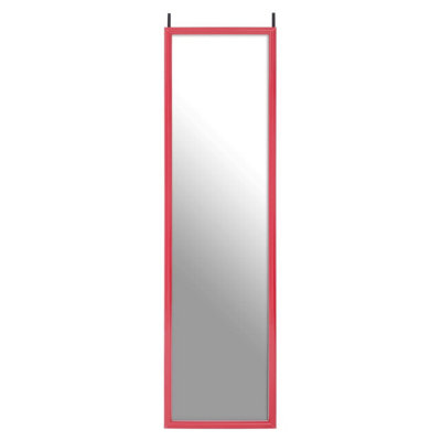 Maison by Premier Hot Pink Plastic Frame Over Door Mirror