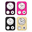 Maison by Premier Hot Pink Timer/Temperature Display Wall Clock
