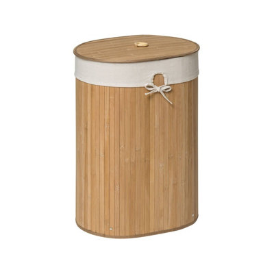 Maison by Premier Kankyo Natural Oval Laundry Hamper