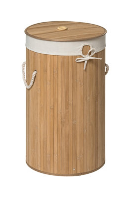 Maison by Premier Kankyo Natural Round Laundry Hamper