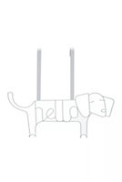 Maison by Premier Kirby White Sausage Dog Hanger