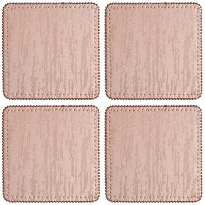 Maison by Premier Knightsbridge Set Of 4 Square Coasters