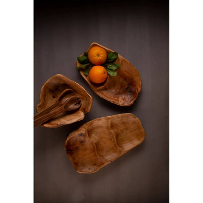 Maison by Premier Kora 2 Compartments Serving Tray