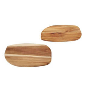 Maison by Premier Kora Set Of 2 Serving And Chopping Board
