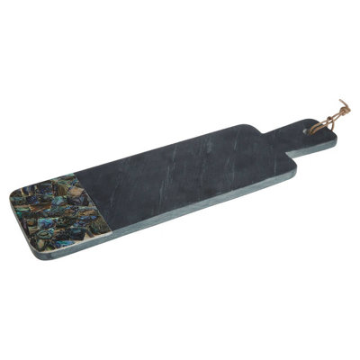 Maison by Premier Large Black Slate Serving Board