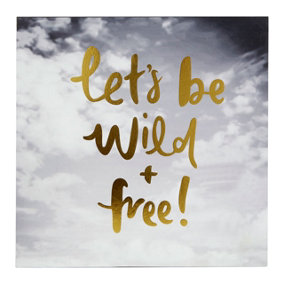 Maison by Premier Let's Be Wild + Free Wall Plaque
