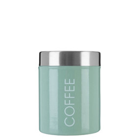 Maison by Premier Liberty Pistachio Enamel Coffee Canister - Single Canister
