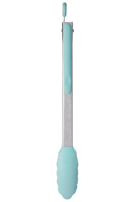 Maison by Premier Light Green Zing Silicone Tongs