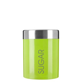 Maison by Premier Lime Green Enamel Sugar Canister - Single Canister