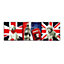 Maison by Premier London Icons Wall Art