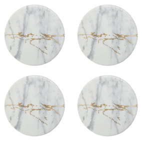 Maison by Premier Marble Luxe Set Of 4 Coasters