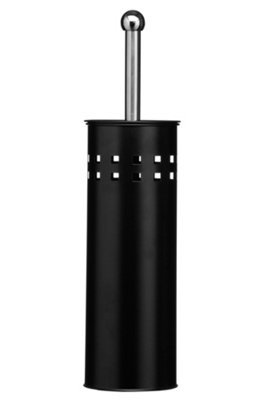 Maison by Premier Matt Black Square Design Toilet Brush | DIY at B&Q