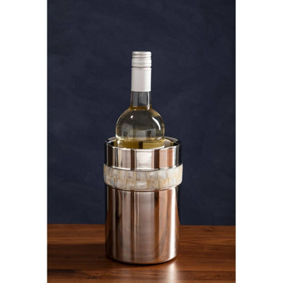 Maison by Premier Mother of Pearl Inlay Design Wine Cooler