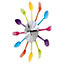 Maison by Premier Multi Coloured Cutlery Wall Clock