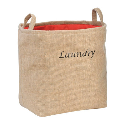 Maison by Premier Natural Jute Hessian Laundry Bag