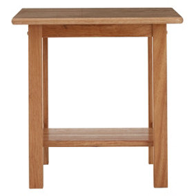 Maison by Premier Natural Square Side Table