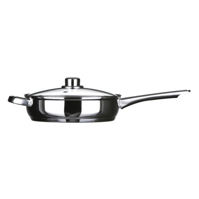 Maison by Premier Non Stick Frypan With Glass Lid