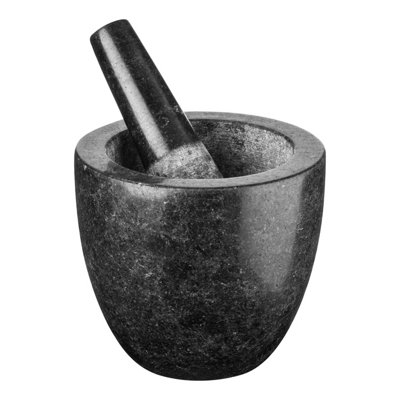 Maison by Premier Norse Speckled Charcoal Mortar and Pestle