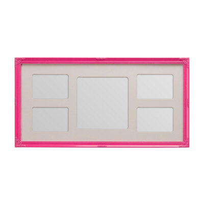 Maison by Premier Pink 5 Photo Multi Photo Frame