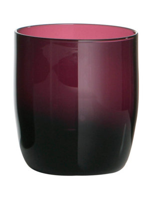 Maison by Premier Purple Glass Set Of Four Purple Tumblers