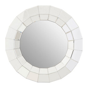 Maison by Premier Puzzle Round Wall Mirror