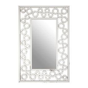 Maison by Premier Puzzle Wall Mirror with Scrolled Frame