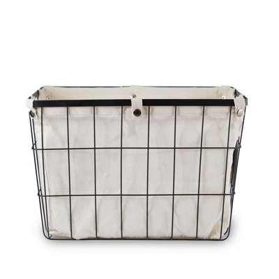 Maison by Premier Rectangle Wire Storage Basket - 40cm