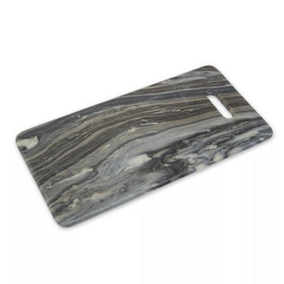 Maison by Premier Rectangular Black Marble Chopping And Serving Board