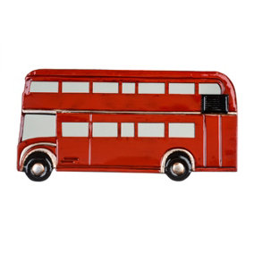 Maison by Premier Red Bus Metal Wall Art