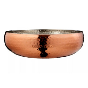 Maison by Premier Rose Gold Hammered Effect Extra Large Bowl