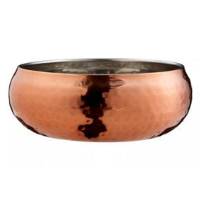 Maison by Premier Rose Gold Hammered Effect Small Bowl