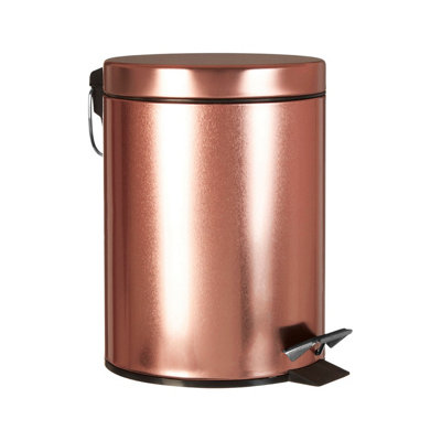 Maison by Premier Rose Gold Pedal Bin 5Ltr