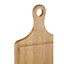 Maison by Premier Rubberwood Indented Paddle Chopping Board