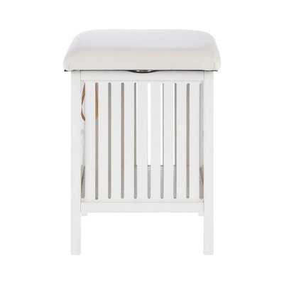 Maison by Premier Rustic Bathroom Stool DIY at B&Q