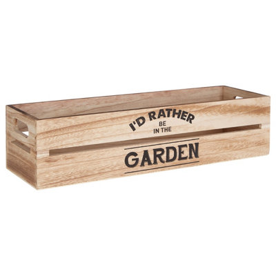Maison by Premier Rustic / Natural Planter and Herb Crate