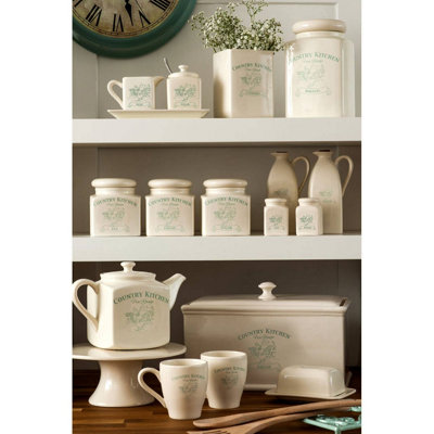 Maison by Premier Set Of Four Country Kitchen Mugs