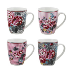 Maison by Premier Set Of Four Pippa Mugs