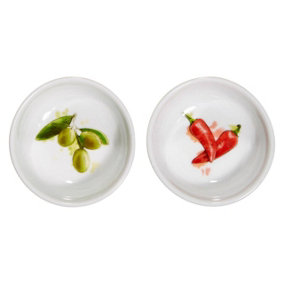 Maison by Premier Set Of Two Italia Dipping Bowls