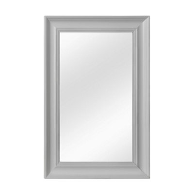 Maison by Premier Urban Matte Grey Wall Mirror DIY at B&Q