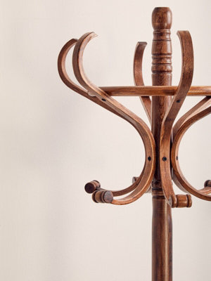 Walnut coat stand hotsell
