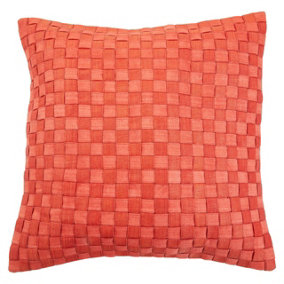 Maison by Premier Weave Pattern Red Cushion
