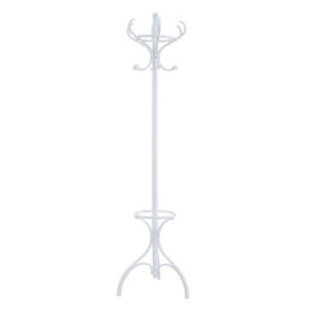 Maison by Premier White Finish Floor Standing Coat Stand