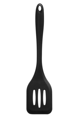 Maison by Premier Zing Black Silicone Slotted Turner