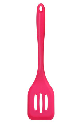 Maison by Premier Zing Hot Pink Silicone Slotted Turner