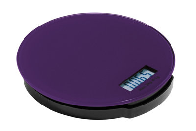 Maison by Premier Zing Purple Glass Kitchen Scale - 2kg