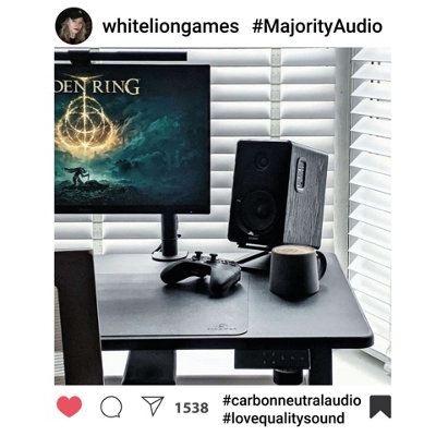 Majority D40 Bluetooth Bookshelf Speakers