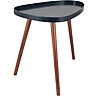 Make It A Home Ettore Dark Pine Lipped Teardrop Side Table