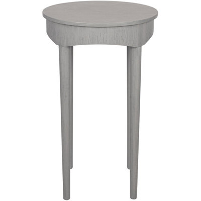 Pine round deals side table