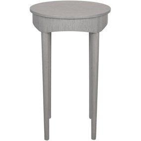 Make It A Home Ives Weather Pine Tall Round Side Table