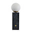 Make It A Home Kalimera Black & White Marble Orb Dimmer Table Lamp